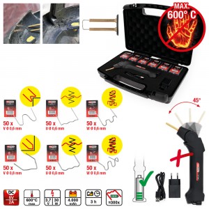 Kit de réparation pour plastique, 303 pcs - KSTools | 150.1065