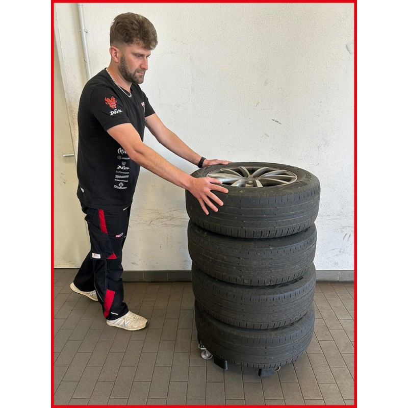 Manipulateur de jantes et pneus, force 250 kg, Ø 720 mm - KSTools | 160.0670
