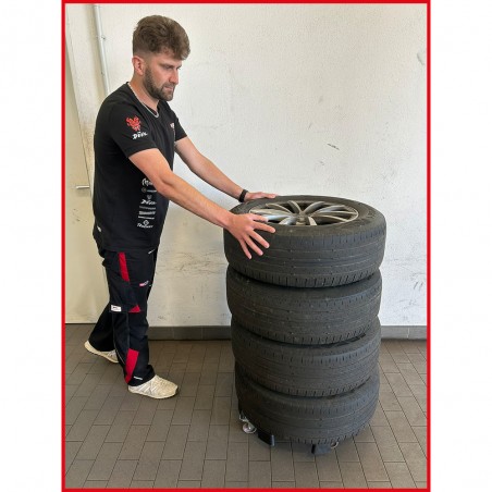 Manipulateur de jantes et pneus, force 250 kg, Ø 720 mm - KSTools | 160.0670