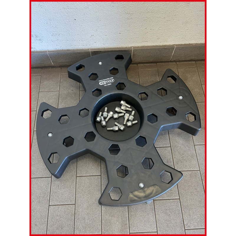Manipulateur de jantes et pneus, force 250 kg, Ø 800 mm - KSTools | 160.0680