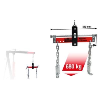 Outil de positionnement de charges Performance, 680 kg - KSTools | 160.1291