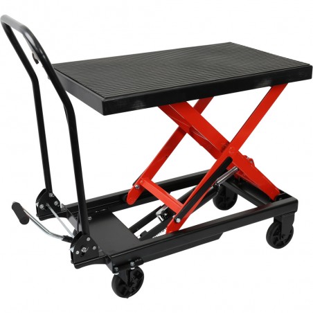 Table de dépose hydraulique Performance  sur roulettes, 500 kg - KSTools | 160.1315