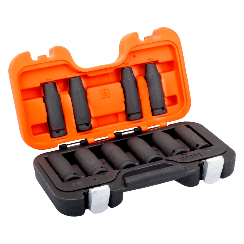 Coffret douilles chocs longue - Bahco | DD/S10
