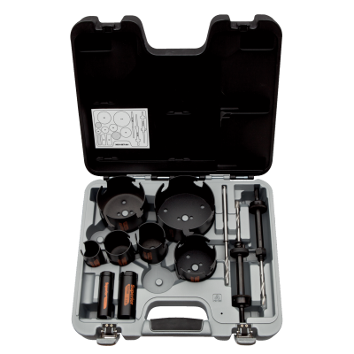 Coffret Trépans 11PCS 25-114 - Bahco | 3833-SET-301