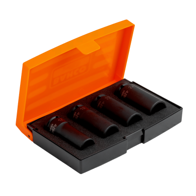 Jeu de douilles 1/2 4 PCS LON - Bahco | K7806M/S4
