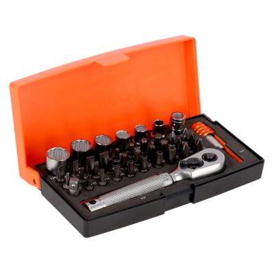 Jeu de douilles 1/4 12 PANS 39 PCS - Bahco | S39MH