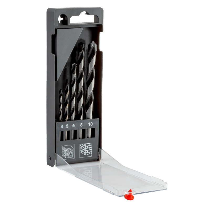 Jeu Forêts de maçonnerie 5PC - Bahco | 4643-PB
