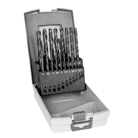 Set Forêt HSS-R PR Métal 19PC - Bahco | 4515-SET-19