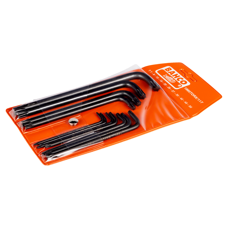 Jeu 11PCS clés male TORX - Bahco | 1995TORX/11T