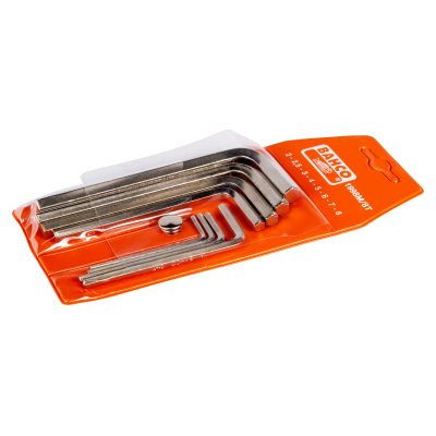 Jeu 8PCS clés male NICKEL - Bahco | 1998M/8T