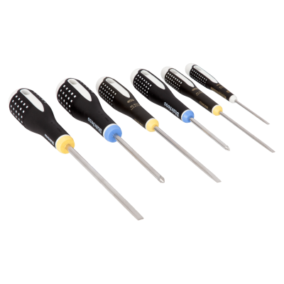 Set 6 Tournevis ERGO INOX - Bahco | BE-9882I