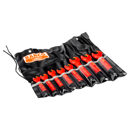 Jeu 8PCS clés à fourche isolée - Bahco | 6MV/8T