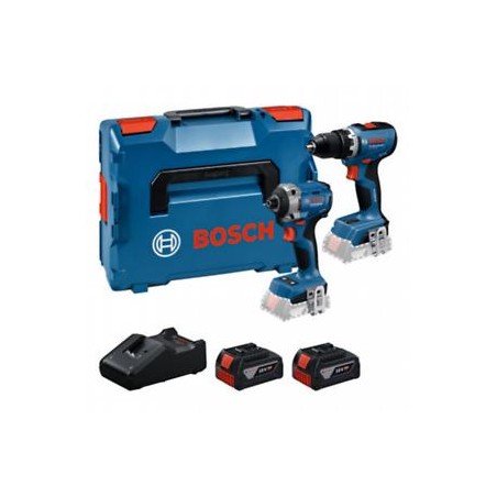 Kit 2 outils : GSR 18v-65 + GDR 18v-215 ( 2x GBA 5,0ah + GAL 18V-40) - BOSCH | 0615A50090