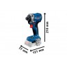 Kit 2 outils : GSR 18v-65 + GDR 18v-215 ( 2x GBA 5,0ah + GAL 18V-40) - BOSCH | 0615A50090