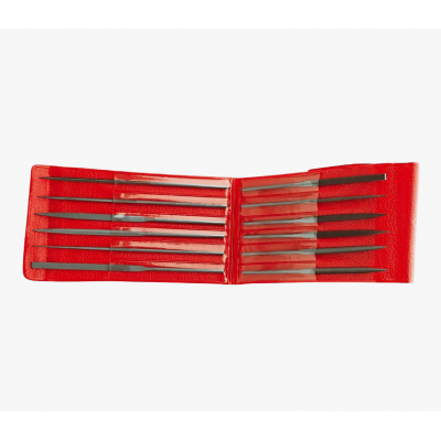 Composition 12 limes 140mm aiguilles T2 de précision en boîte plastique Facom | AS.12LTP140T2A