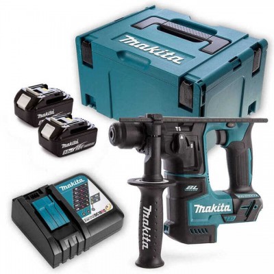 ENSEMBLE DE 3 MACHINES - Meuleuse - Perceuse vis - Perforateur + Pack énérgie - Makita | LOT0479