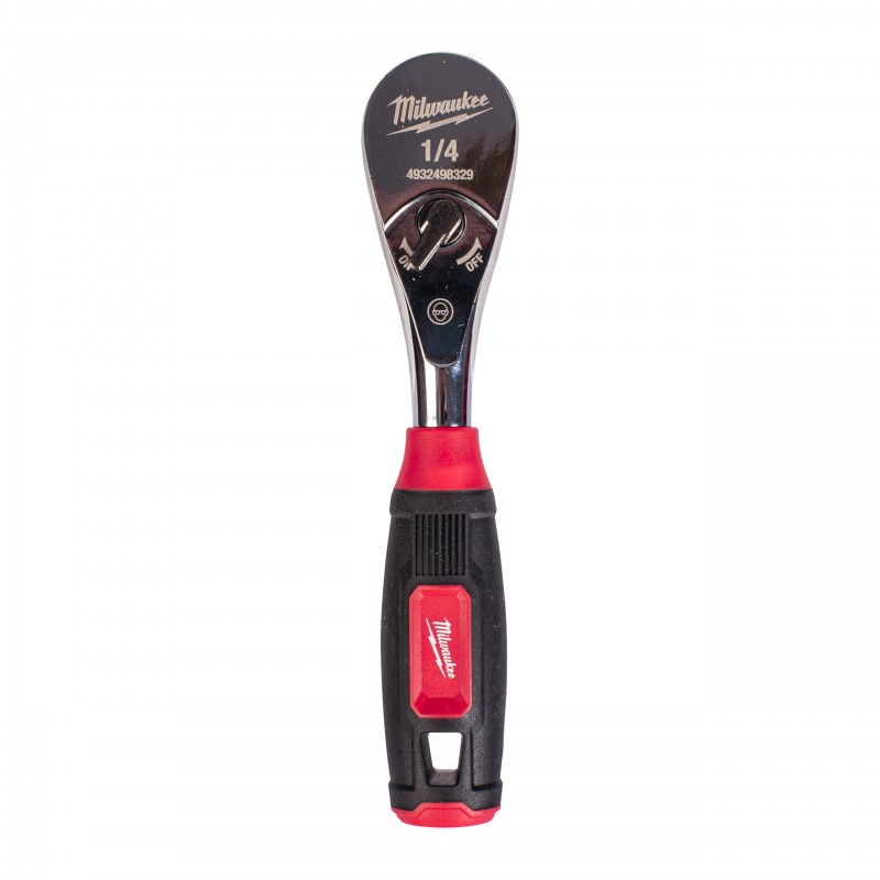 Cliquet 1/4" poignée bi-matière Milwaukee | 4932498329