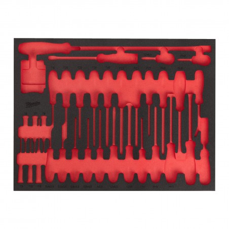 Module vide servante jeu de tournevis et levier Milwaukee | 4932502092