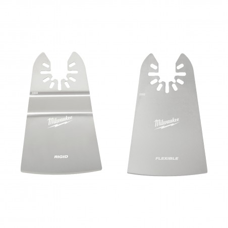 Lame multi-tool open lock scraping 50 mm (x2) Milwaukee | 48852202