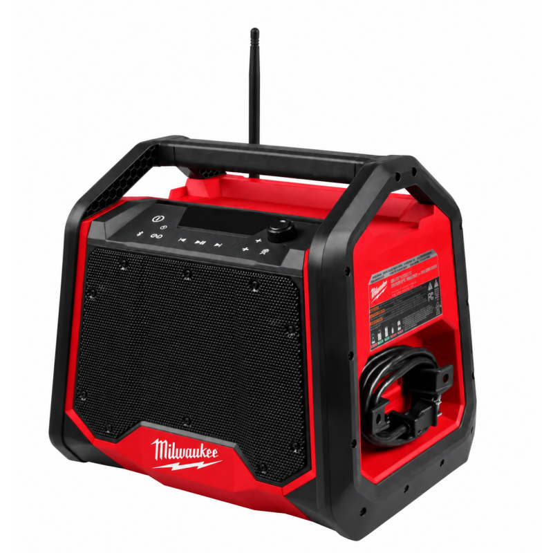 Radio de chantier / chargeur 18V PACKOUT, sans batterie - M18 RC2DAB+-0 Milwaukee | 4933498968