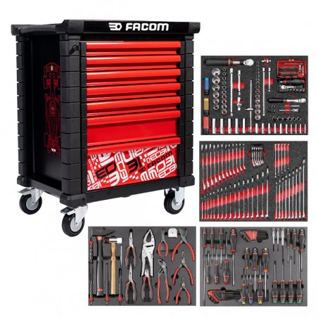 Servante édition limitée EO31 JET.7M3 + composition 4 modules mousses - FACOM | JETM3-EO31