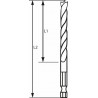 2608595523 Mèche à bois hélicoïdale, queue six pans 1/4" Accessoire Bosch pro outils