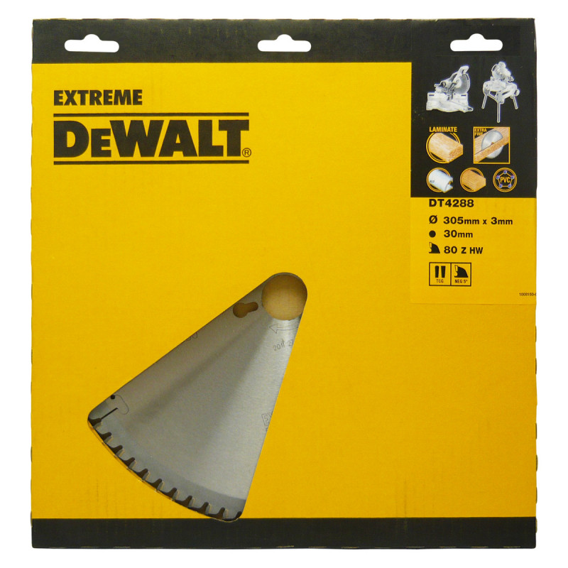 Lame De Scie Circulaire Starrett TCT 305 Mm (60 Dents) - Pour Bois - Alésage 30 Mm Avec Bagues De Réduction 16/19/25 Mm